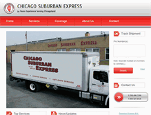 Tablet Screenshot of chicagosuburban.com